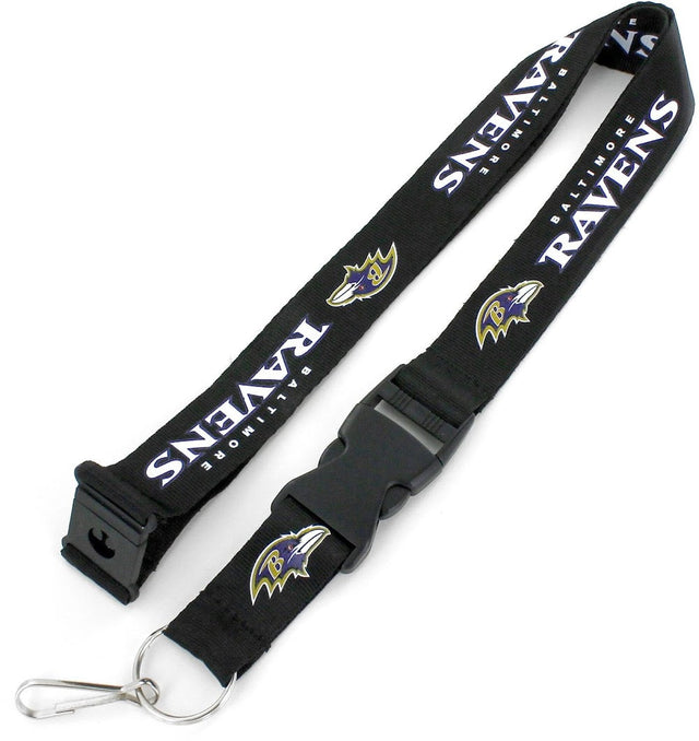 Baltimore Ravens (BLACK) Team Lanyard -LN-095-31