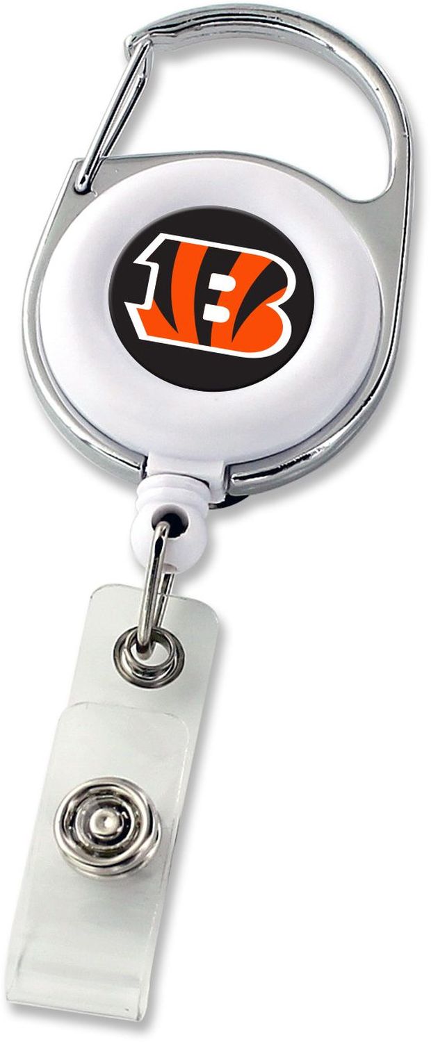 Carrete de insignias con clip de lujo de los Cincinnati Bengals -BH-972-02