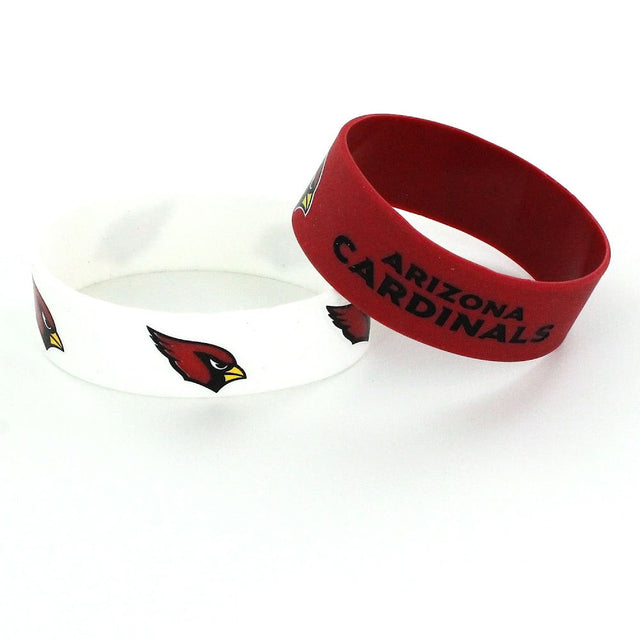 Arizona Cardinals Wide Bracelets (2-PACK) -BC-207-25