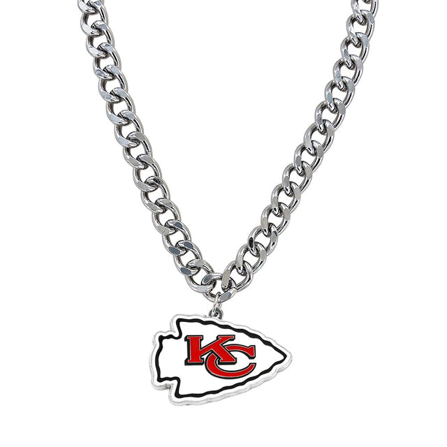 Collar con el logotipo del equipo de peso pesado de los Kansas City Chiefs -PD-643-07