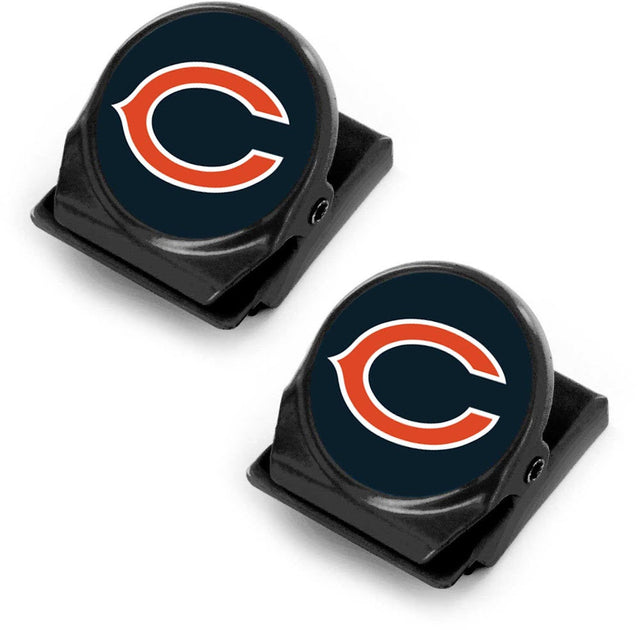 Paquete de 2 imanes con clip para notas de los Chicago Bears - MG-1135-16