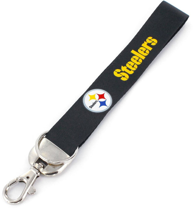 Pittsburgh Steelers Deluxe Wristlet Keychain -KT-376-12