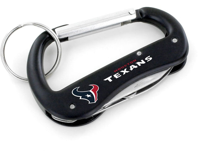 Llavero multiherramienta con mosquetón de los Houston Texans (SP) -KT-1000-32