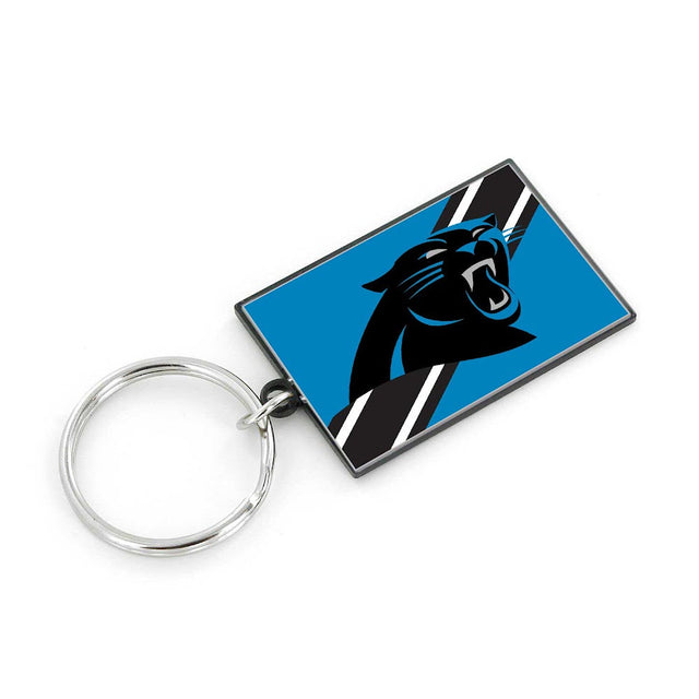 Llavero con rayas de los Carolina Panthers -KT-1189-29