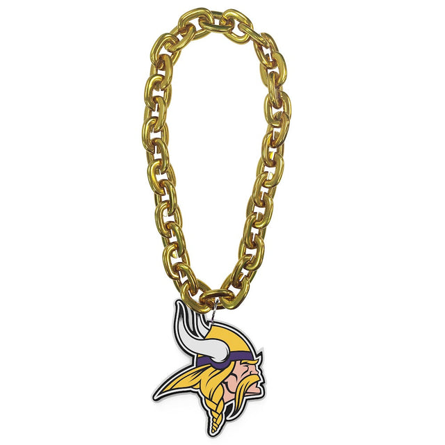 Cadena para abanico con la cabeza de los Minnesota Vikings (ORO) -FF-590-21-HD-GD