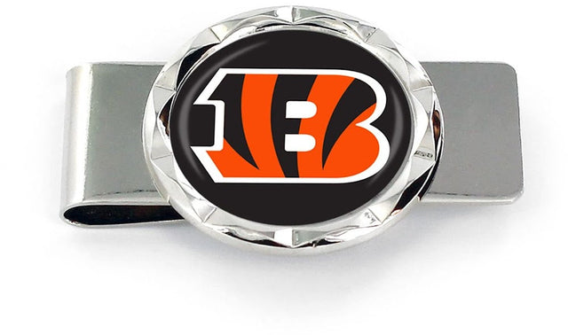 Sujeta billetes con forma de diamante de los Cincinnati Bengals -MC-945-02