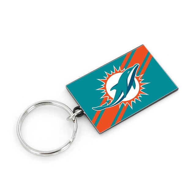 Llavero de rayas de los Miami Dolphins -KT-1189-09