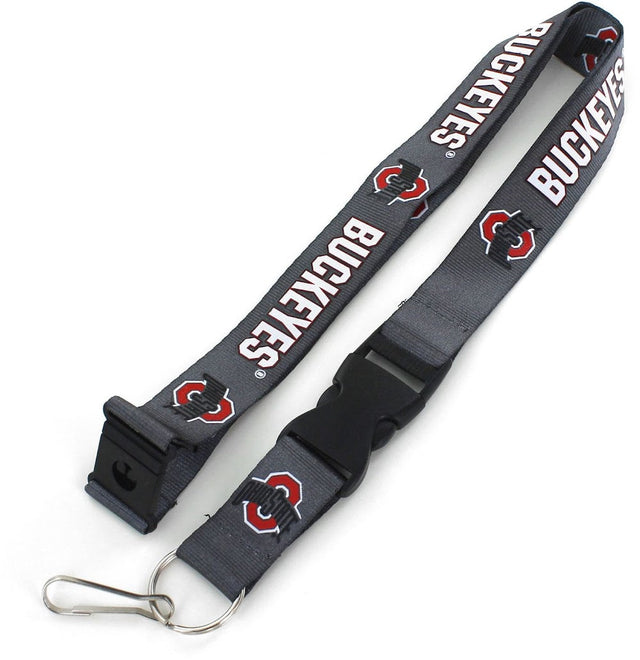 Ohio State (CHARCOAL) Lanyard Ccp-Ln-095-51-Ch