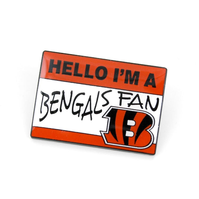 Broche con nombre de los Cincinnati Bengals -PN-625-02