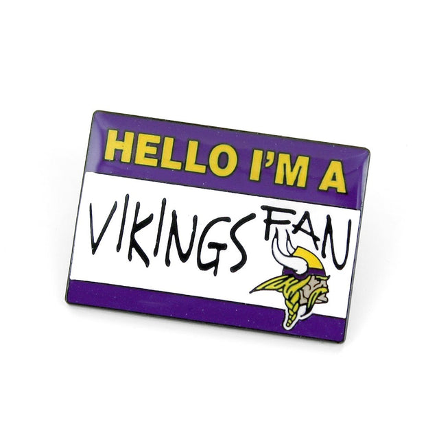 Broche con nombre de los Minnesota Vikings -PN-625-21