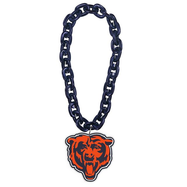 Cadena para ventilador con la cabeza de los Chicago Bears (NAVY) -FF-590-16-HD-NV