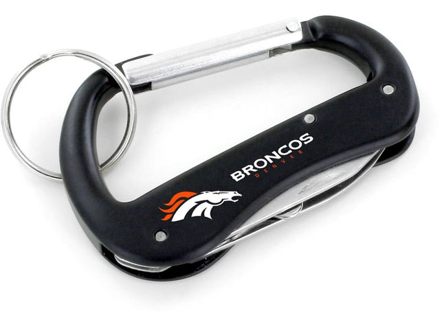 Denver Broncos Carabiner Multi Tool Keychain (SP) -KT-1000-04