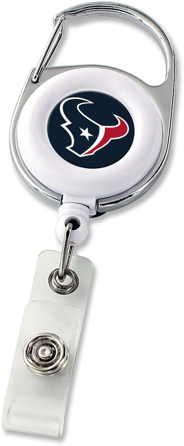 Carrete de insignias con clip de lujo de los Houston Texans -BH-972-32