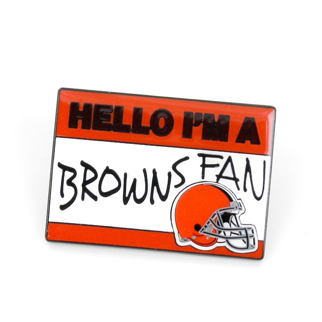 Cleveland Browns Name Tag Pin -PN-625-03