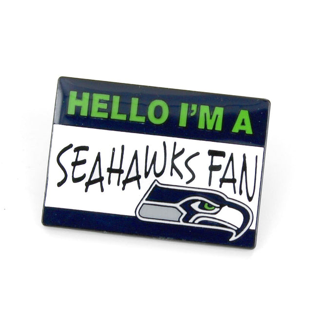 Broche con nombre de los Seattle Seahawks -PN-625-14