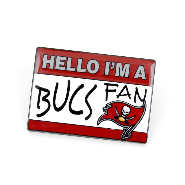 Tampa Bay Buccaneers Name Tag Pin -PN-625-27