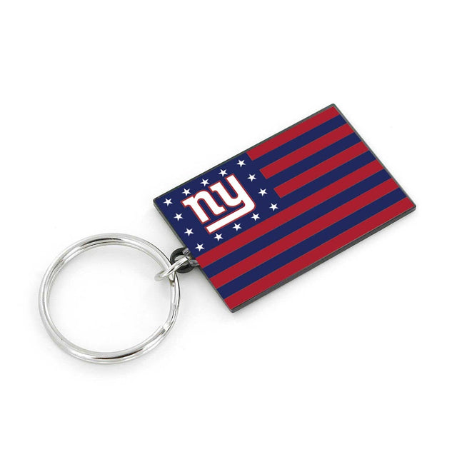 New York Giants Americana Flag Keychain -KT-1106-23