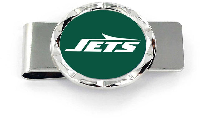 New York Jets Diamond Cut Money Clip -MC-945-11