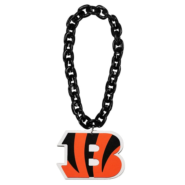 Cadena para fanáticos de Cincinnati Bengals (NEGRA) -FF-590-02