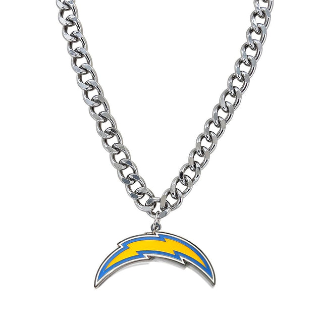 Collar con el logotipo del equipo de peso pesado Los Angeles Chargers -PD-643-34