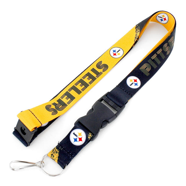 Cordón con diseño de los Pittsburgh Steelers Crossfade -LN-602-12