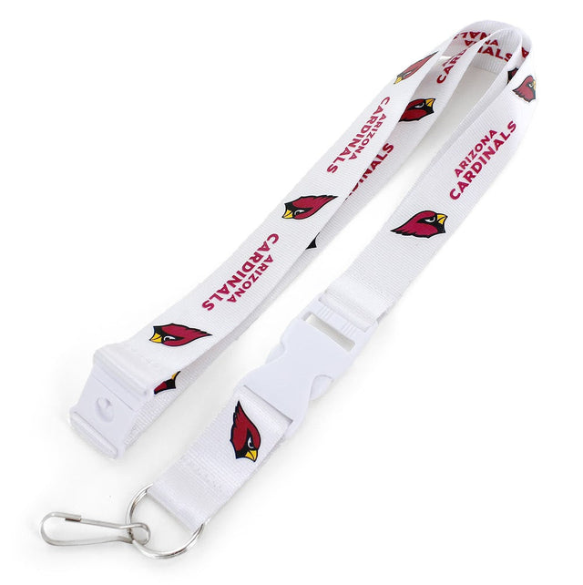 Cordón para el equipo de los Cardenales de Arizona (BLANCO) -LN-095-25-WH