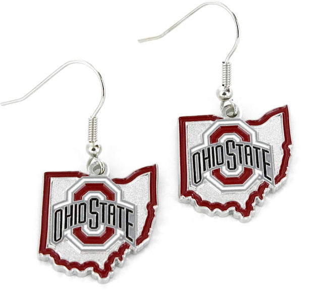 Ohio State - State Design Earrings Ccp-Er-469-51