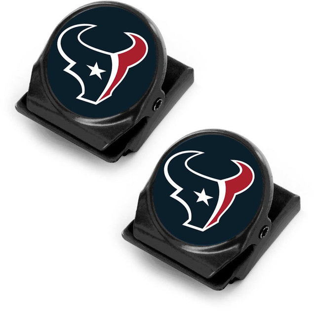 Paquete de 2 imanes con clip para notas de los Houston Texans - MG-1135-32