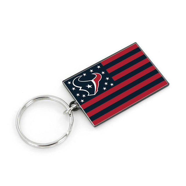 Houston Texans Americana Flag Keychain -KT-1106-32