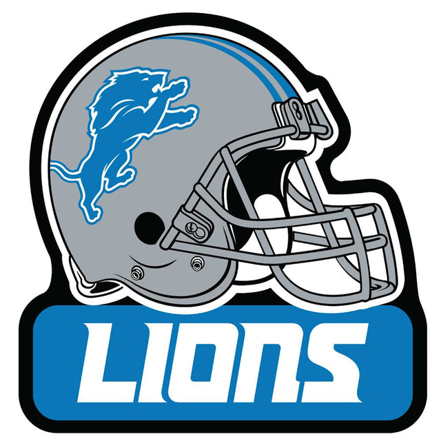 Imán de 3" con forma de casco de fútbol americano de los Detroit Lions -MG-1067-18