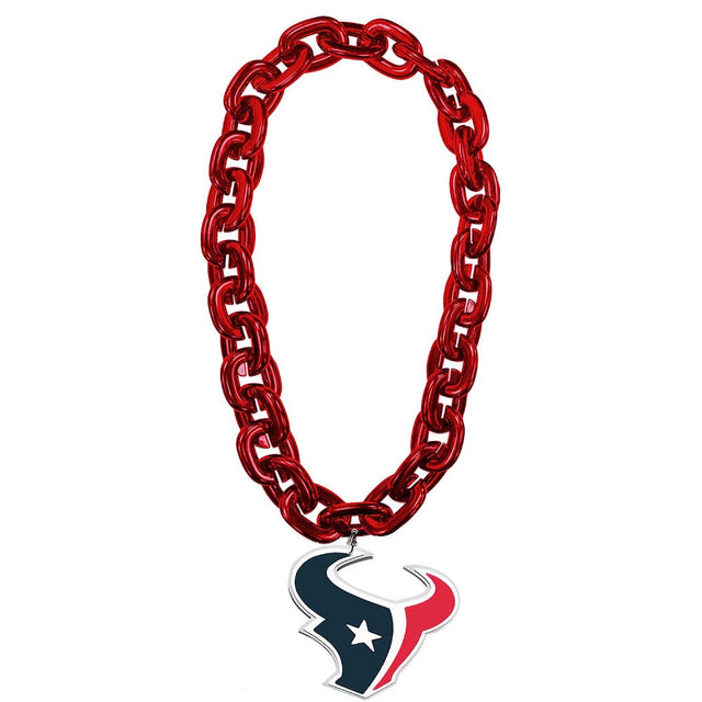 Cadena para fanáticos de los Houston Texans (RED) -FF-590-32-RD