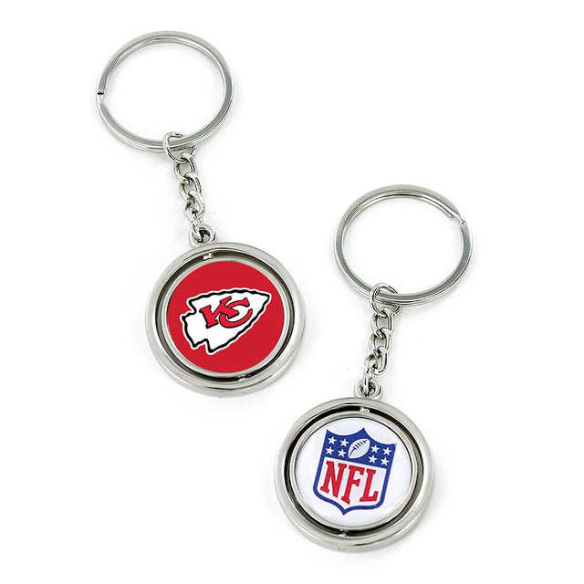 Llavero giratorio de los Kansas City Chiefs -SK-741-07