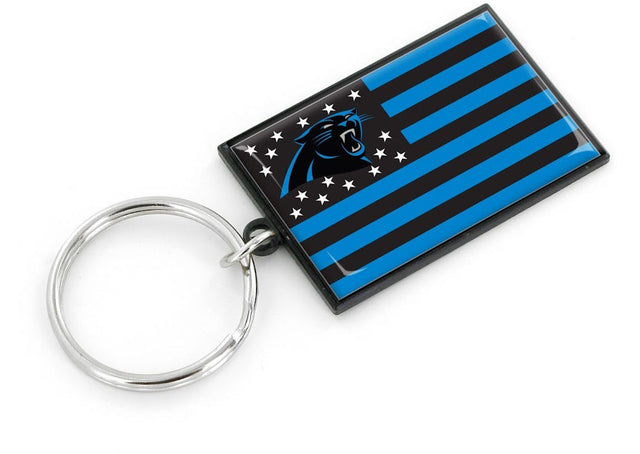 Carolina Panthers Americana Flag Keychain -KT-1106-29