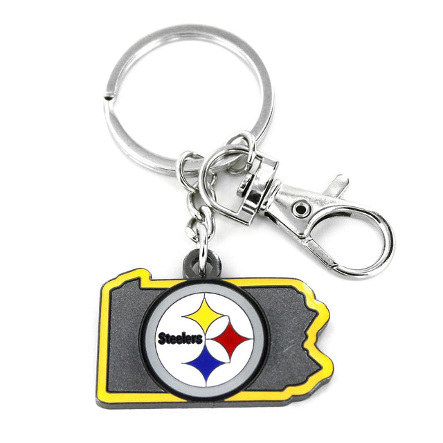 Pittsburgh Steelers - Llavero de peso pesado con diseño del estado -KT-473-12