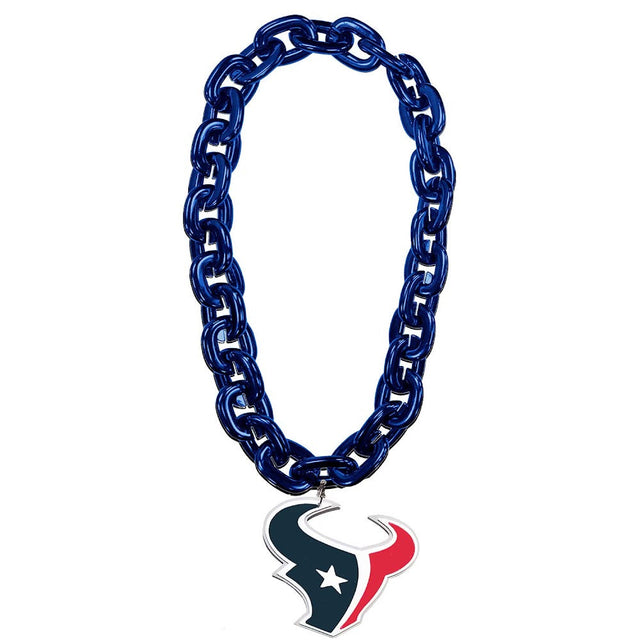 Cadena para ventiladores de los Houston Texans (NAVY) -FF-590-32