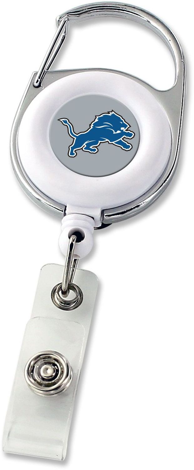 Carrete de insignias con clip de lujo de los Detroit Lions -BH-972-18