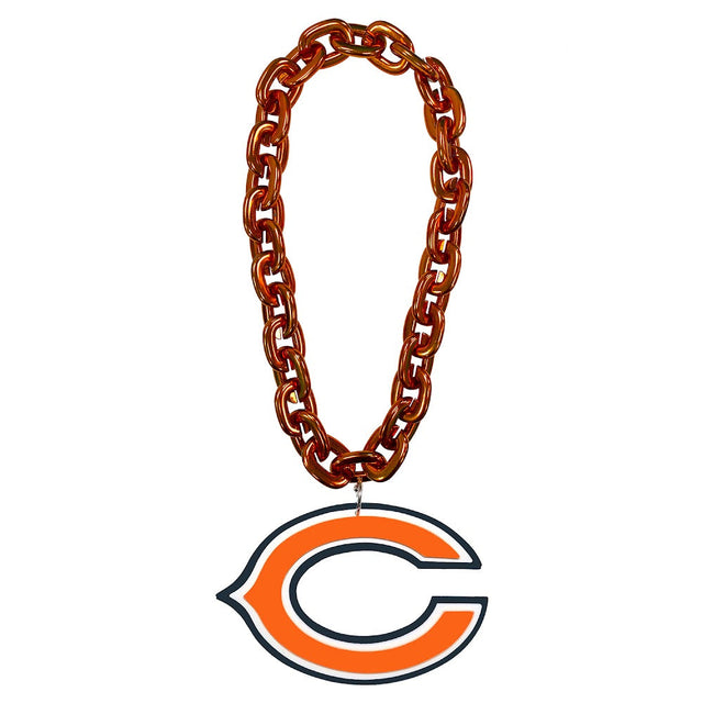 Cadena para fanáticos de los Chicago Bears (NARANJA) -FF-590-16-OR