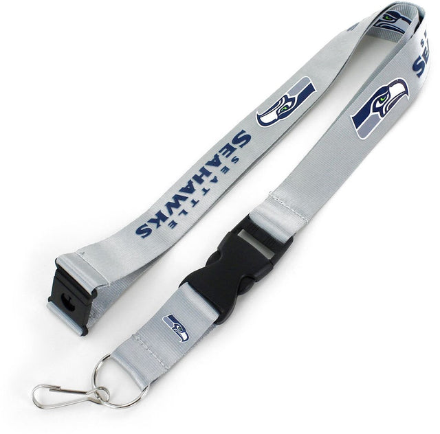 Seattle Seahawks (GRAY) Team Lanyard -LN-095-14-GY