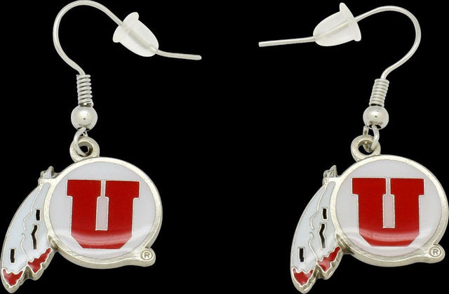 Utah Utes Dangler Earrings Ccp-Er-015-23