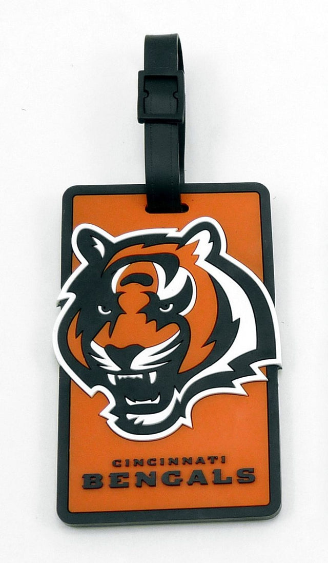 Etiqueta blanda para bolsa de los Cincinnati Bengals -LS-030-02