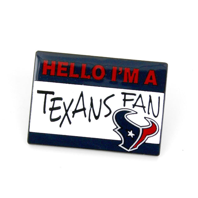 Broche con nombre de los Houston Texans -PN-625-32