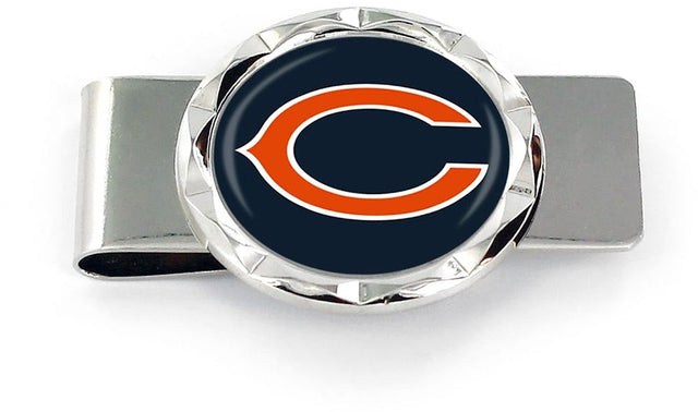 Chicago Bears Diamond Cut Money Clip -MC-945-16