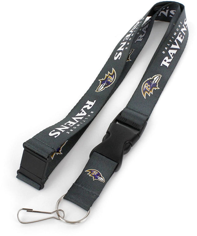 Baltimore Ravens (CHARCOAL) Team Lanyard -LN-095-31-CH