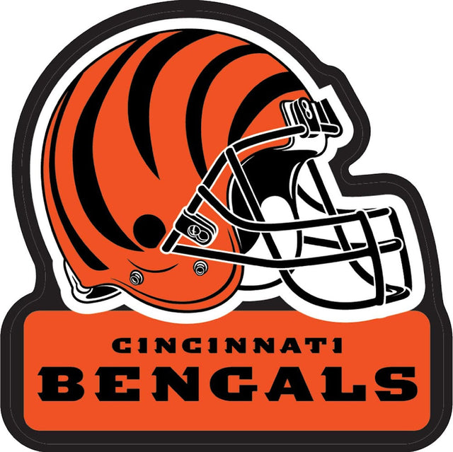 Imán con el logo del casco de los Cincinnati Bengals -MG-1067-02