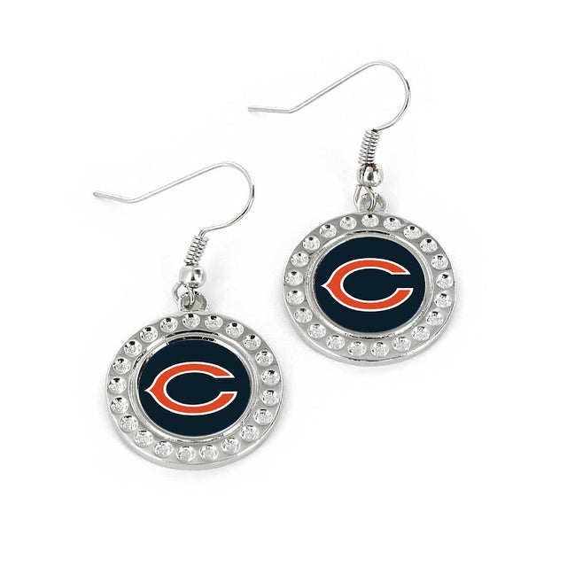 Pendientes con hoyuelos de los Chicago Bears (FJ-1080) -ER-959-16