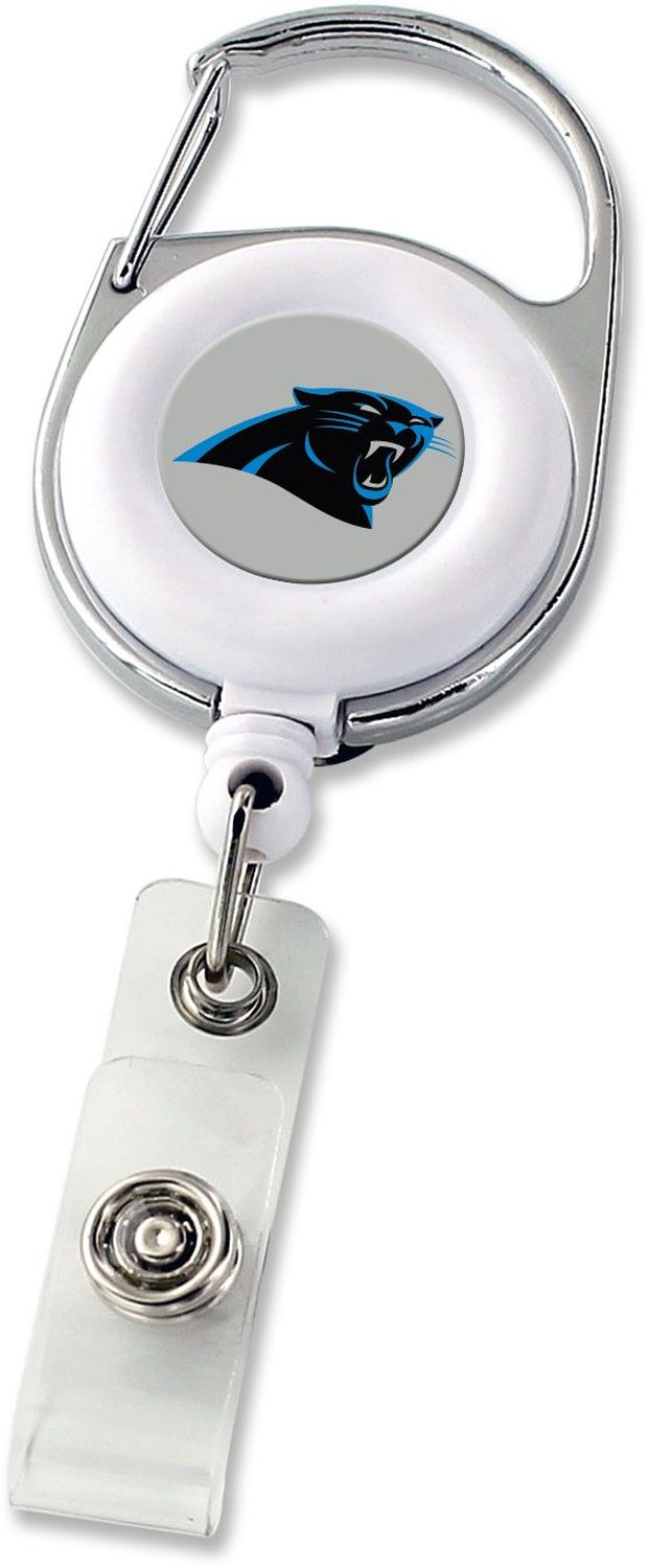 Carrete de insignias con clip de lujo de Carolina Panthers -BH-972-29