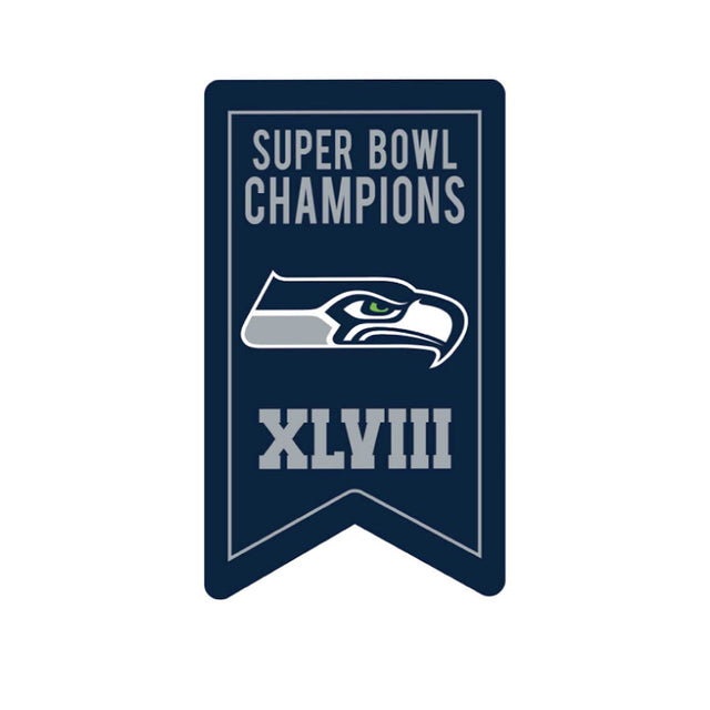 Pin de la bandera del campeonato de los Seattle Seahawks (SP) -PN-1064-14