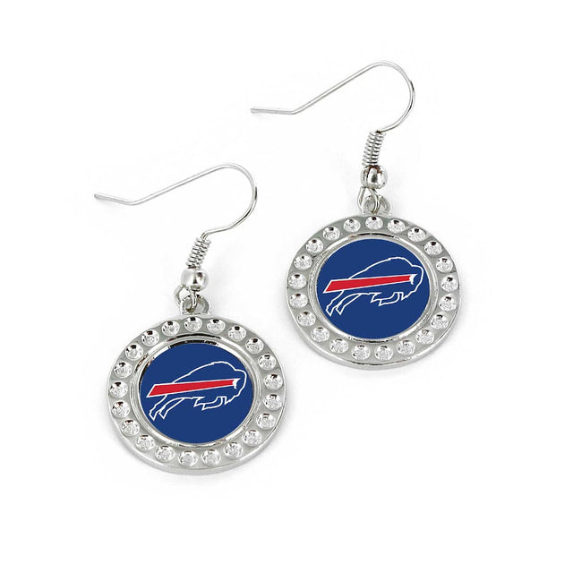 Pendientes con hoyuelos de los Buffalo Bills (FJ-1080) -ER-959-01