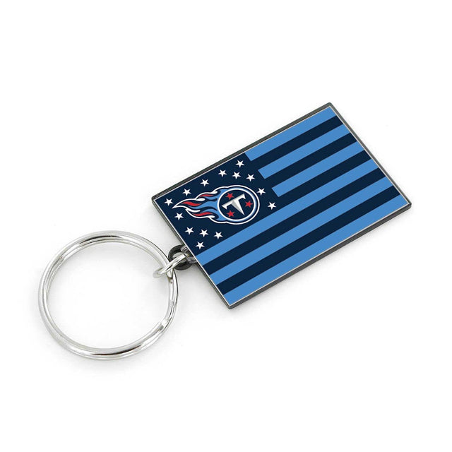 Tennessee Titans Americana Flag Keychaind -KT-1106-05