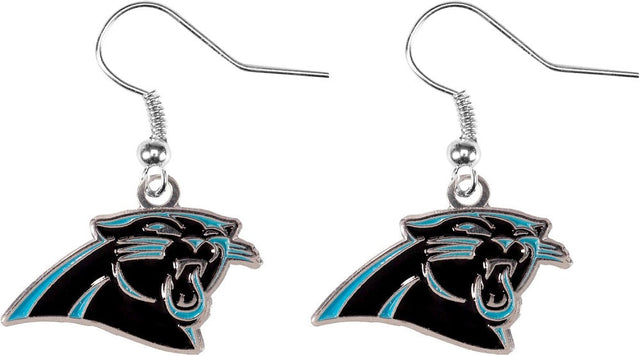 Pendientes colgantes con el logotipo de los Carolina Panthers -ER-015-29